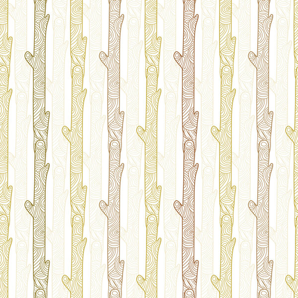 Полосы из векторного дерева бесшовные
