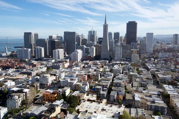 Downton and Market Street of San Francisco — Stock Photo, Image