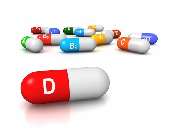 Vitamina D Ergocalciferol —  Fotos de Stock