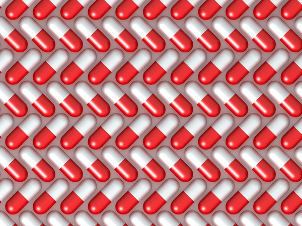 Pills pattern — Stock Photo, Image