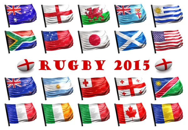 Rugby de 2015 — Foto de Stock