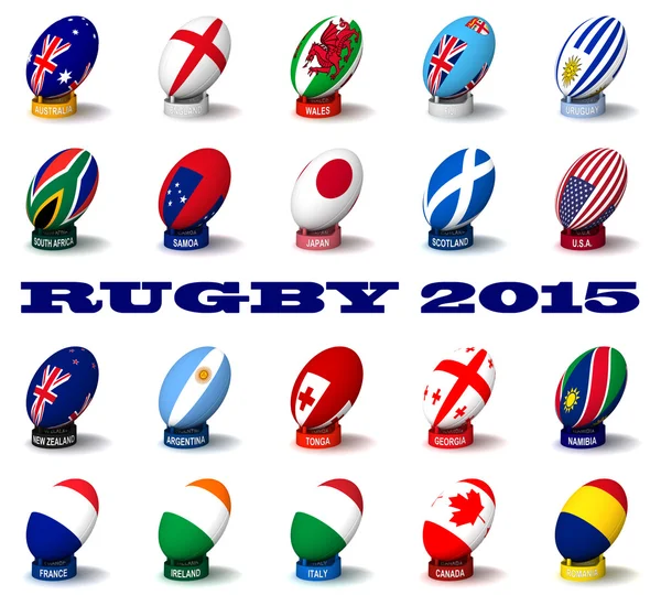 Rugby 2015 — Stockfoto