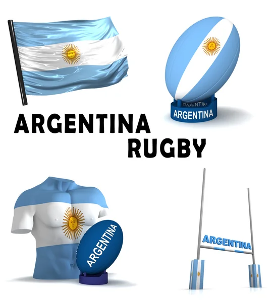 Argentina de Rugby — Fotografia de Stock