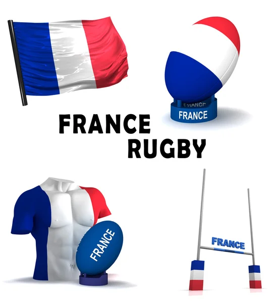 Rugby Francia — Foto de Stock