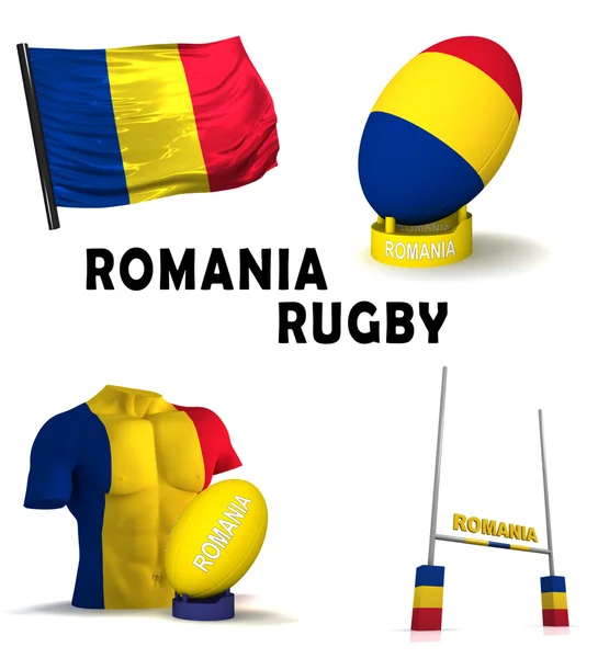 Rugby Rumania — Foto de Stock