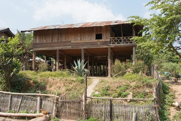 Asia Village, Laos, — Zdjęcie stockowe