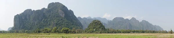 Paisagem, Vang Vieng, Laos — Fotografia de Stock
