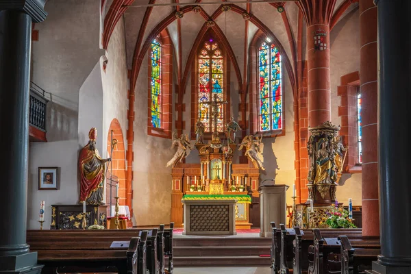 Ediger Eller Tyskland Juni 2020 Utsikt Över Församlingskyrkan Saint Martin — Stockfoto