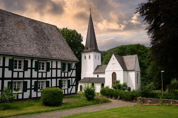 Chiesa Medievale Wiedenest Bergneustadt Bergisches Land Germania — Foto Stock