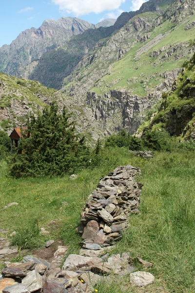 Gveleti हाय व्हॅली, काकेशस पर्वत, जॉर्जिया — स्टॉक फोटो, इमेज