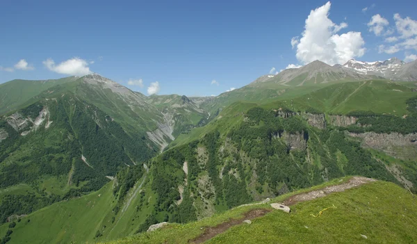 Kříž pass, Kavkazu, Gruzie — Stock fotografie