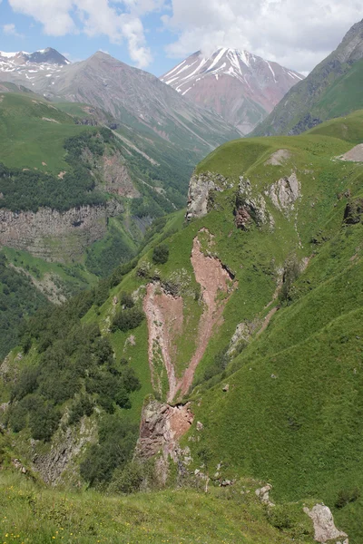 Kříž pass, Kavkazu, Gruzie — Stock fotografie