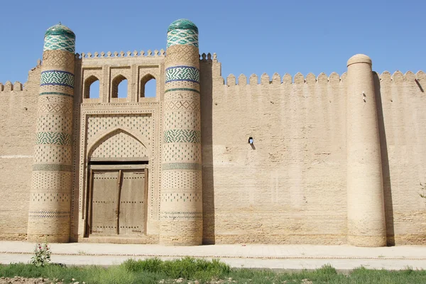 Fästning, khiva, uzbekistan — Stockfoto