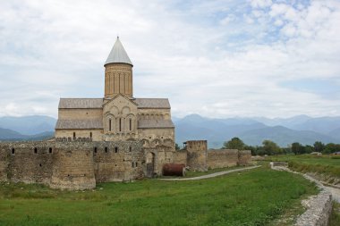 Monastery Alawerdi, Kakheti, Georgia, Europe clipart