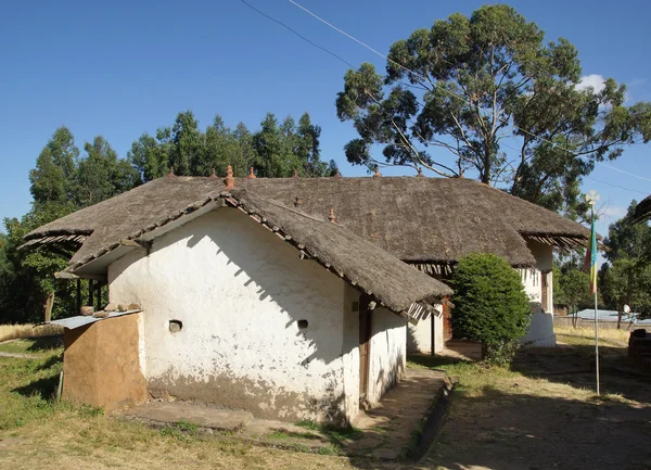 Pałac, Addis Abeba, Etiopia, Afryka — Zdjęcie stockowe