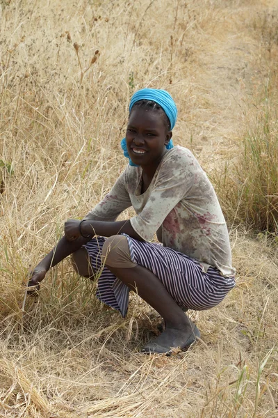 Ethiopische vrouw, Ethiopië, Afrika — Stockfoto