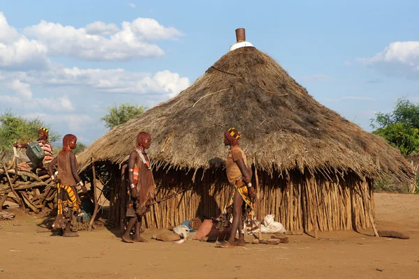ハマー、エチオピア、アフリカ — ストック写真