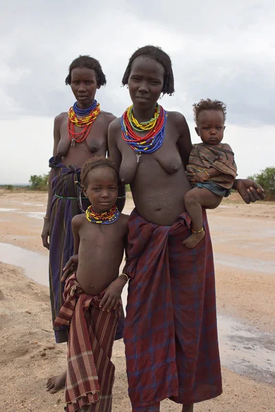 Dasenech, äthiopien, afrika — Stockfoto