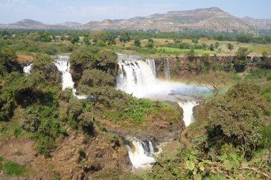 Mavi Nil şelaleler, Bahar Dar, Etiyopya, Afrika