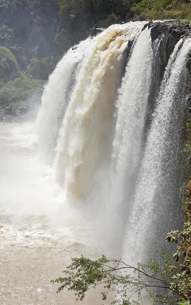 青ナイルの滝、バハール ・ ダール、エチオピア — ストック写真