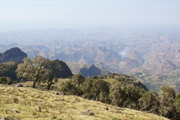 Parc national des montagnes Semien, Éthiopie, Afrique — Photo