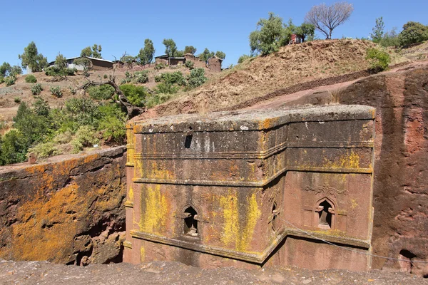 Monolithic church, Ethiopia, Africa — Stock Photo, Image