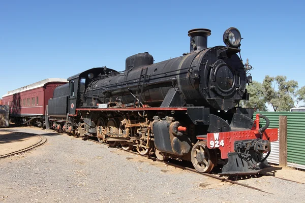Vecchia ferrovia di Ghan, Australia — Foto Stock
