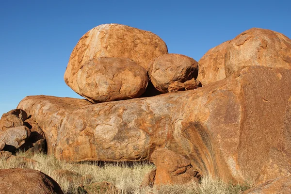 Mármoles del diablo, Territorio del Norte, Australia — Foto de Stock