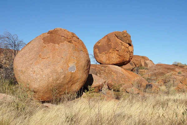 Mármoles del diablo, Territorio del Norte, Australia —  Fotos de Stock