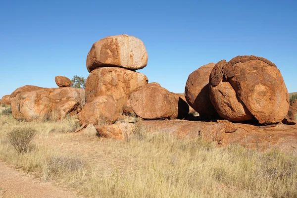 Devils marbles, Nordterritoriet, Australien — Stockfoto