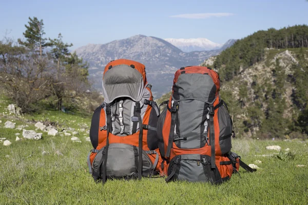 Camping en la cima de la montaña . —  Fotos de Stock