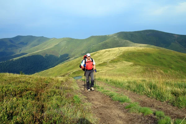 Höst promenad. — Stockfoto