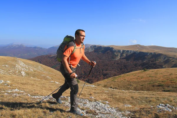 Herbstwanderung. — Stockfoto