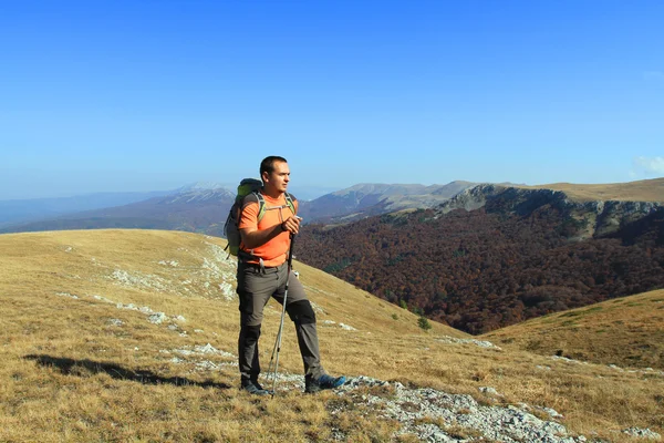 Autumn hike. — Stock Photo, Image