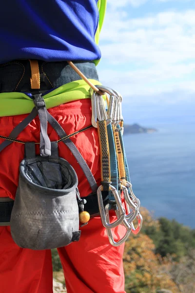 Engrenagem de escalada — Fotografia de Stock