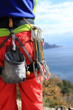 tırmanma ekipmanı.