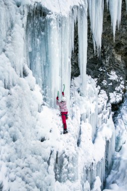 buz tırmanışı Kuzey Kafkasya.
