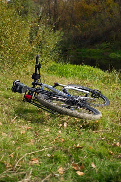 Hegyi kerékpár. — Stock Fotó