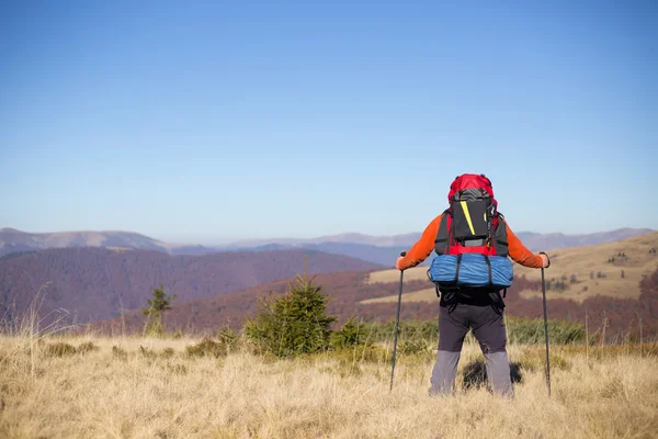 Wandelen in de Kaukasus. Wandelen in de Kaukasus — Stockfoto