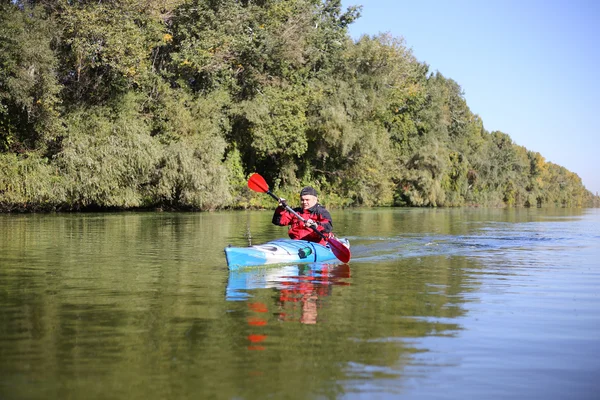 Kayak sul fiume Colorado  . — Foto Stock