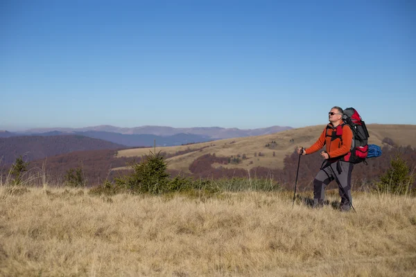 Wandern im Kaukasus Berg.Wandern im Kaukasus. — Stockfoto