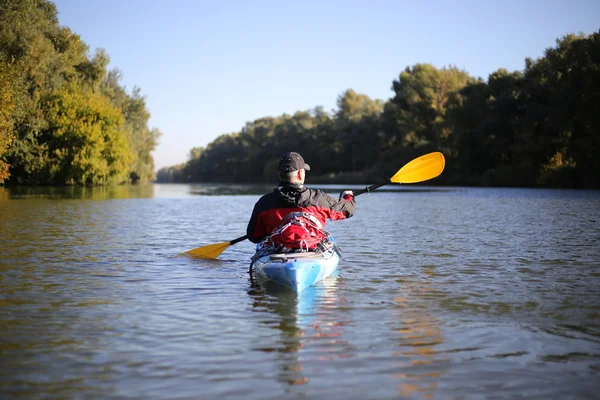 Kayak el río Colorado (Entre Lees Ferry y Glen Canyon Dam ). —  Fotos de Stock