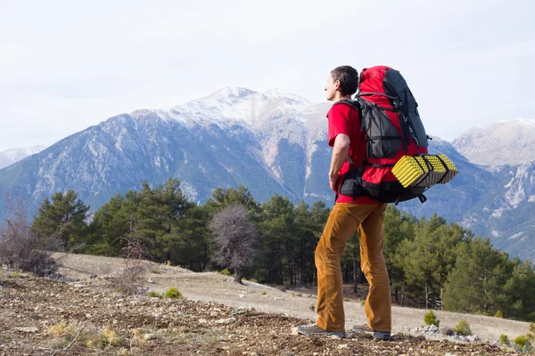 Wandelen in de Kaukasus. — Stockfoto