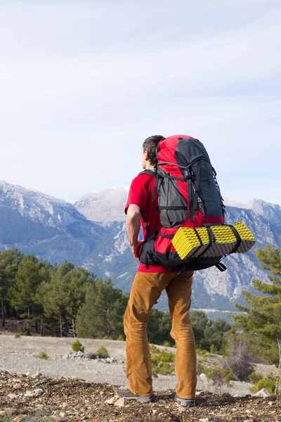 Wandelen in de Kaukasus. — Stockfoto