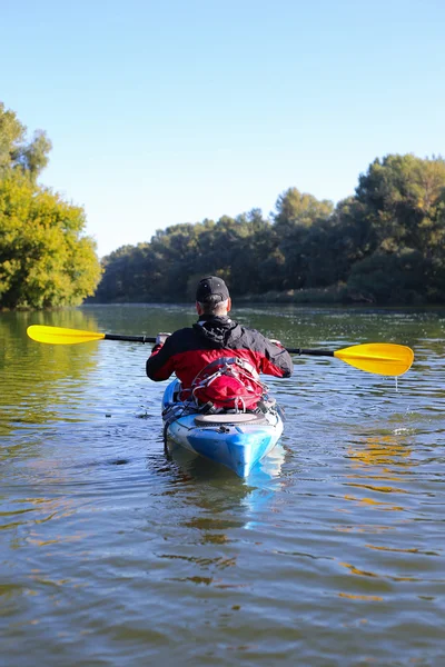 Kayak el río Colorado (Entre Lees Ferry y Glen Canyon Dam ) —  Fotos de Stock