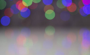 güzel renkli bokeh şenlik arkaplanı koyu arkaplan odağı dışında çok renkli ışıklardan oluşur