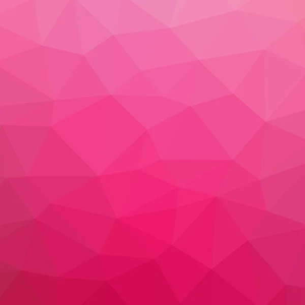 Fundo poligonal abstrato rosa — Vetor de Stock