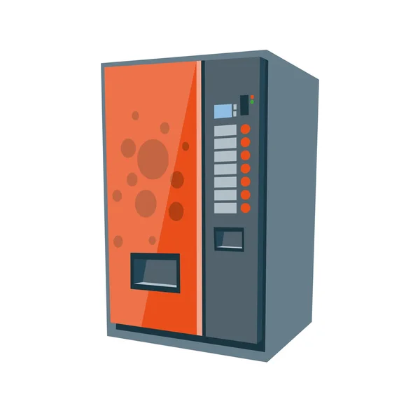 Automatische automaten verkoop Machine — Stockvector