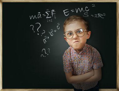 Duygusal öğrenci çocuk 