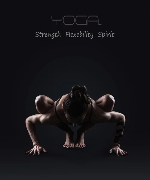 Yoga achtergrond — Stockfoto